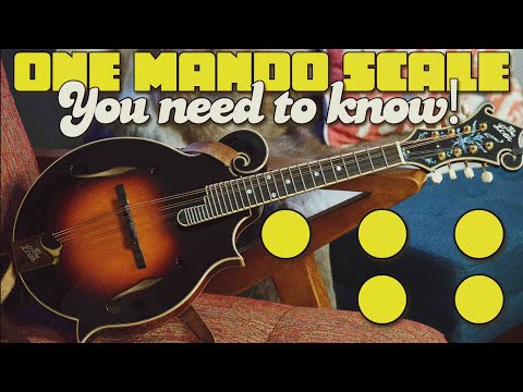 The ONE Mandolin Scale You Need To Know  Bluegrass Mandolin Lesson feat Hayes Griffin