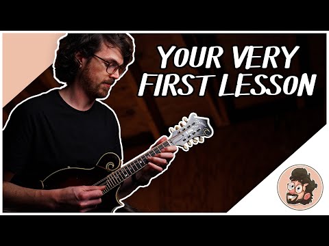 Your Very First Mandolin Lesson  Beginner Mandolin Lesson Series Part 1