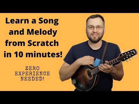 Learn 3 Chords a Scale a Song and a Tune in 10 Minutes  Beginner Mandolin Lesson