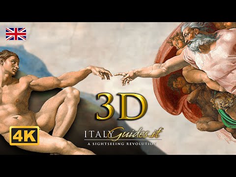 Sistine Chapel Ceiling  Michelangelo 1 of 2  3D virtual tour amp documentary