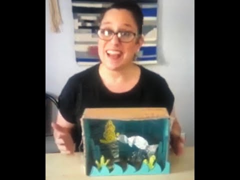 Free Art Lessons  Mixed Media Underwater Imaginarium Part 1