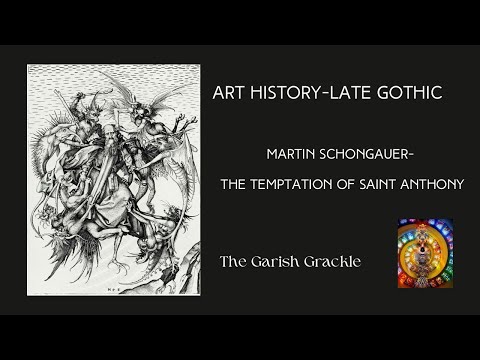 Martin Schongauer  The Temptation of Saint Anthony