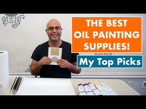 Art Supply Basics  The Best Oil Painting Supplies