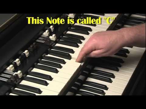 HAMMOND ORGAN amp KEYBOARDS FOR BEGINNERS LESSON 1  B3 and C3  KEYBOARDS