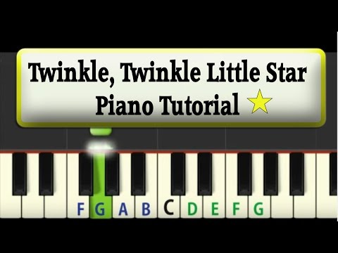 Easy Piano Tutorial Twinkle Twinkle Little Star
