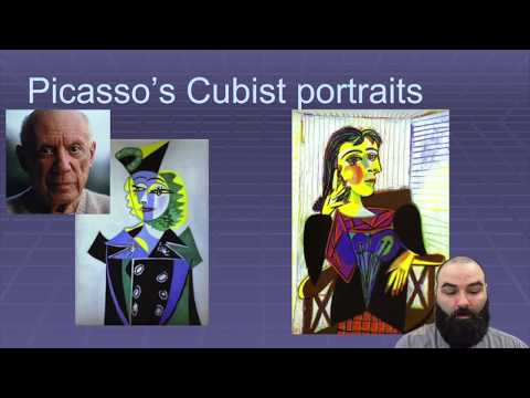 picasso39s cubist portraits intro lesson