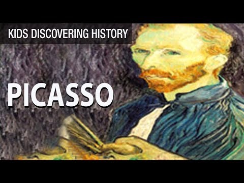 PABLO PICASSO  Kids Discovering History  History For Kids  Inventors History for Kids
