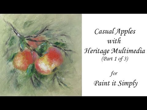Casual Apples Part 1 of 3 for Paint it Simply