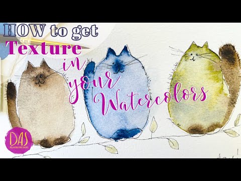 How to Paint Cute Colorful Cats for Beginners  Easy Tutorial to Master Loose Watercolor Painting