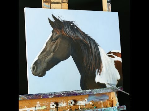 How To Paint A Horse in Acrylic  Painting Lesson Preview with Tim Gagnon