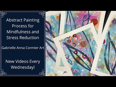 How to Paint Abstracts with Acrylic Paint  Intuitive Painting with Acrylics  Mindful Practice