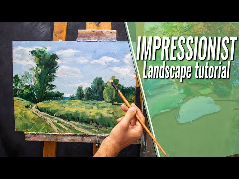 Impressionism for Beginners  Oil Painting Tutorial