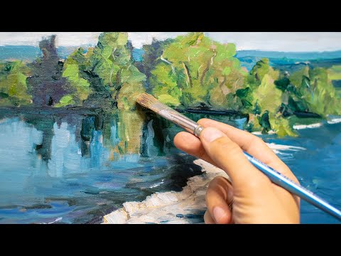 HOW to Paint LOOSELY  IMPRESSIONIST Style