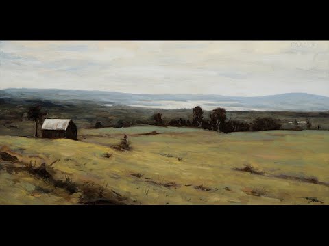 Landscape Painting Demonstration  Oil Painting Instruction  Episode 1