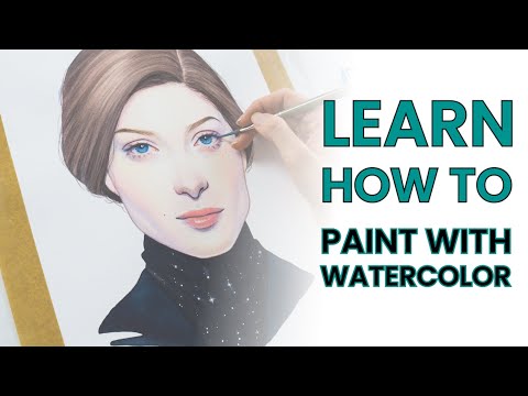 How to paint portraits in watercolor  Amy Kour