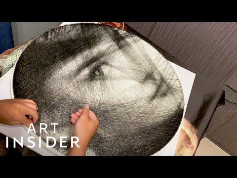 Making Hyperrealistic Portraits With A Single Thread  Master Craft