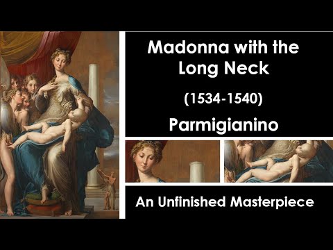 Madonna with the Long Neck 15341540 by Parmigianino