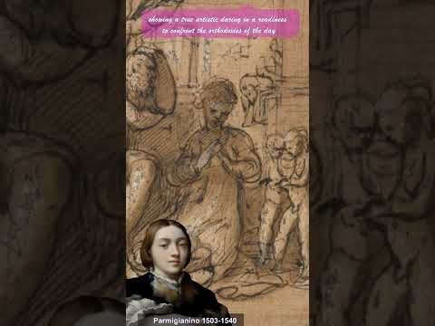 Parmigianino  one of the most compelling artists shorts  shortvideo  art  painting