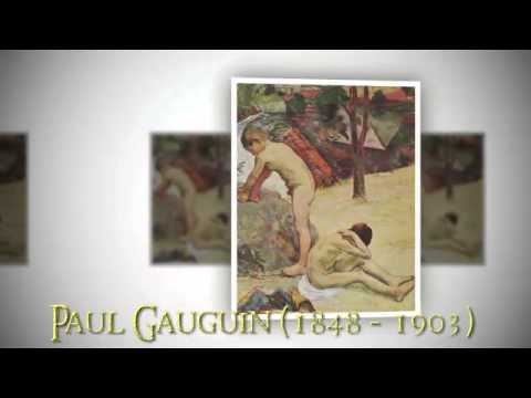Paul Gauguin  A French Post Impressionist Artist    Video 1 of 6