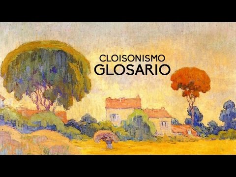 Cloisonismo  Glosario