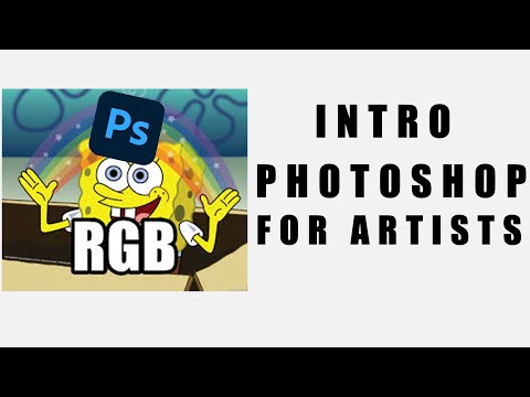 Intro Photoshop For Artists  Full Tutorial