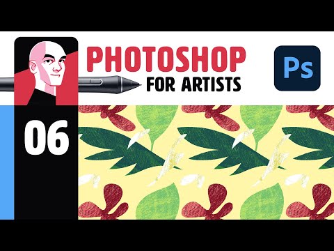 Photoshop for Artists   Seamless Pattern Creation with Kyle T Webster