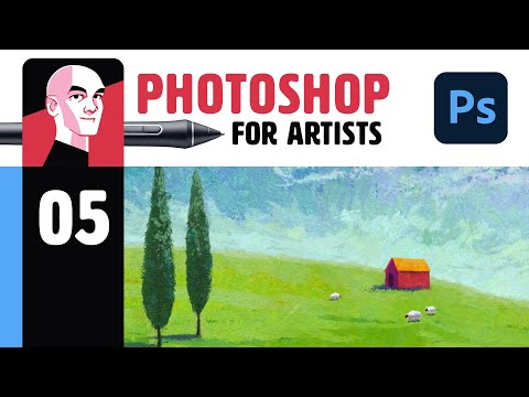 Photoshop for Artists  Using Brushes to Emulate Natural Media with Kyle T Webster