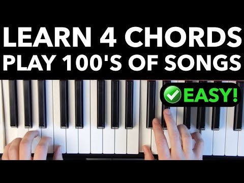 Learn 4 Chords  Quickly Play Hundreds of Songs EASY VERSION