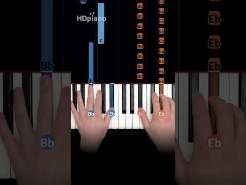 EASIEST piano song of the year 4 notes shorts pianotutorial