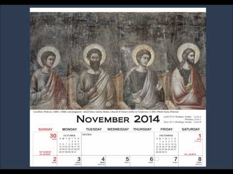 Columban  Calendar Art Guide  November 2014