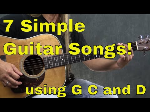 7 Easy Songs With 3 Guitar Chords  Steve Stine  GuitarZoomcom