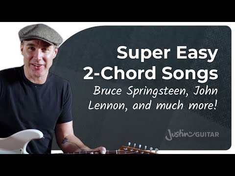 Super EASY 2 Chord Songs  Guitar for Beginners