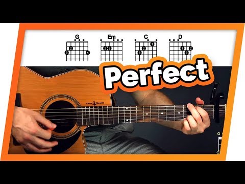 Perfect Guitar Tutorial Ed Sheeran Easy Chords Guitar Lesson