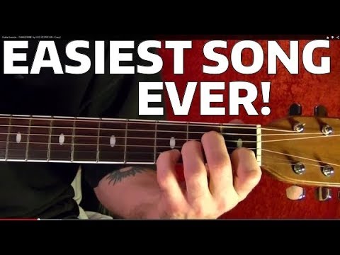 EASIEST SONG EVER Guitar Lesson