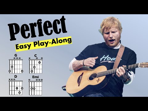 Perfect Ed Sheeran EASY GuitarLyric PlayAlong