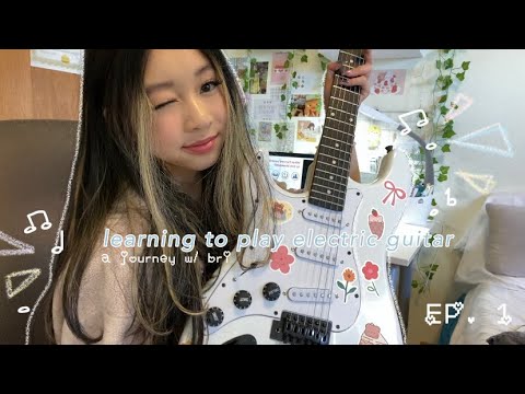 my journey learning electric guitar  episode no 1 