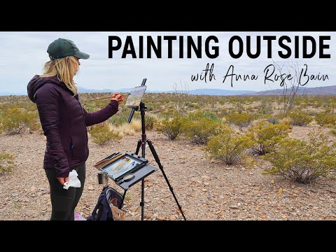 Plein Air Painting Tips and Tricks with my Identical Twin Anna Rose Bain