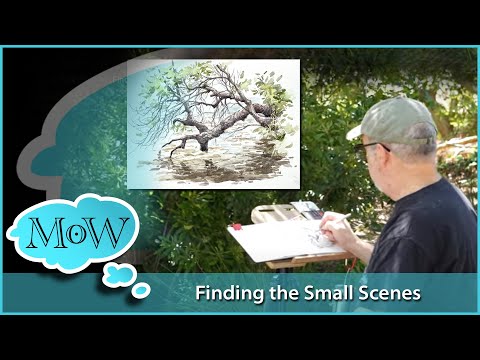Plein Air Painting amp Finding the Small Scenes Watercolor Sketching