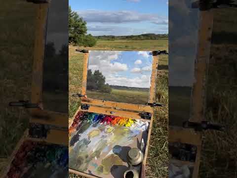 Plein Air Painting a Rural Landscape