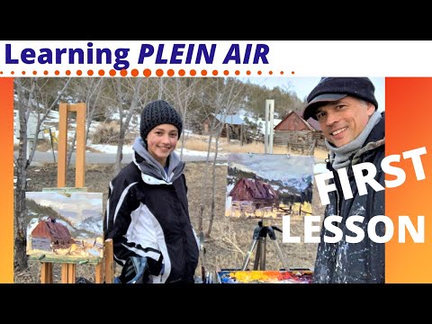 Plein Air Painting For BeginnersHow To Paint EN PLEIN AIR Step by Step