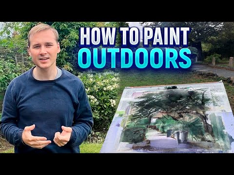3 Tips To Help You Get Started Plein Air Painting In Watercolor Prasad Beaven