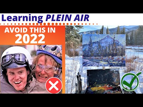 Plein Air Painting Top 4 Beginner Plein Air MISTAKES To Avoid In 2022