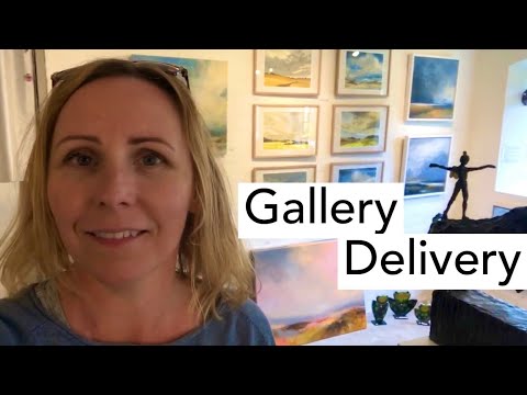 Gallery Visit Plein Air Painting Adventure Slowing Down and Recharging  Artist VLOG  Ep2