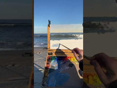 Plein Air Painting at the Beach