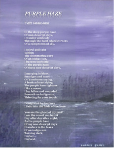 Purple Haze poetograph