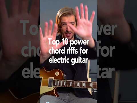 Top 10 POWER CHORD Riffs For Electric Guitar