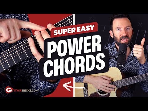 Super EASY Power Chords For Beginners  Guitar Tricks