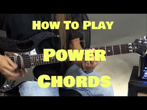 How to Play Power Chords  GuitarZoomcom  Steve Stine