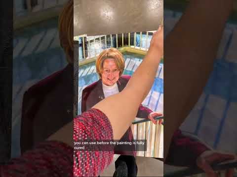 QUICK  TIP  Varnishing a Wet Oil Painting