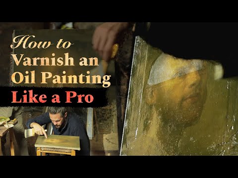 The Conservator Method Minimal Varnish on Your Oil Painting for Maximum Preservation